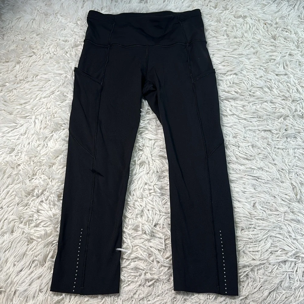 Lululemon Fast & Free Crop II *Nulux 19